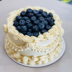 Classic blueberry cake
