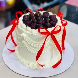 Black cherry cake